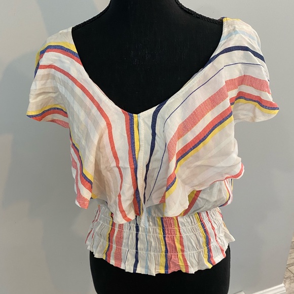 Cute Striped Summer Top - Picture 3 of 7